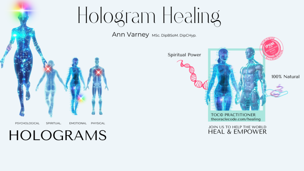 Ann Varney shares how limiting beliefs are stored energetically—and how to clear them through hologram healing.